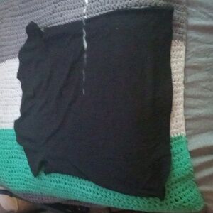 2 shirts. Black and grey